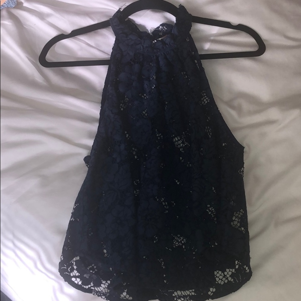 Free People Lace Top Sweet Meadow Dreams - Picture 3 of 6